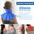 thumbnail image 7 of LotFancy Ice Pack for Neck Shoulder, Reusable Cold Compress Therapy for Injuries, Swelling, Strains, 7 of 7