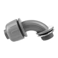 thumbnail image 1 of Pipe Connectors NPT Non-Metallic PVC Electrical Flexible Conduit Angle Fittings 3/4inch, 1 of 6