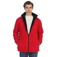 thumbnail image 6 of Gioberti Mens Zip Up Reversible Polar Fleece Heavy Jacket, 6 of 7