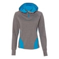 thumbnail image 1 of Augusta Sportswear Freedom Pullover para mujer L Graphite Heather/Power Blue Ropa deportiva Augusta 4812, 1 of 1