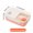 Pink, variant on Usbinx Life 1100ml Rectangular Airtight 4- Bento Box Microwave Safe Leakproof Compartment Meal Prep Lunch Container