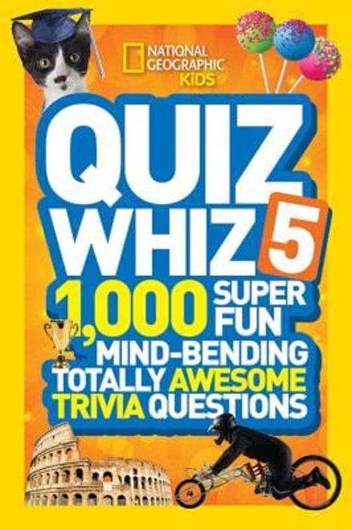 Pre-Owned Quiz Whiz 5: 1,000 Super Fun Mind-Bending Totally Awesome ...