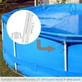 thumbnail image 3 of 20Pcs Pool Joint Pins Sturdy Waterproof Plastic White Removable Replacements for Outdoor, 3 of 7