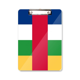 thumbnail image 1 of Central African Republic national flag Africa Country Portapapeles Carpeta de escritura Placa de soporte A4, 1 of 4