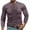 Red, variant on Brglopf Men's Henley Shirts Drawstring Lace-Up Round Neck Long Sleeve T Shirts Casual Slim Fitted Patchwork Muscle Tops
