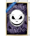 thumbnail image 3 of Disney Tim Burton's The Nightmare Before Christmas - Stand Back Wall Poster, 22.375" x 34", Framed, 3 of 3