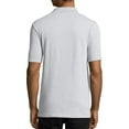 thumbnail image 3 of Hanes Men's X-Temp Short Sleeve Pique Polo Shirt, 3 of 6