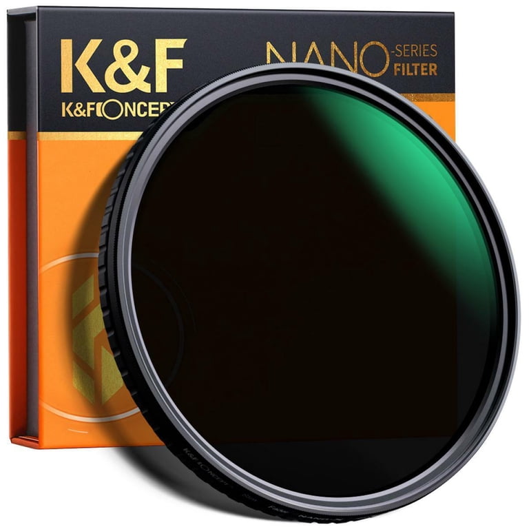 K&F Concept ND2-ND32 Variable Lens Filter Multi-coated K&F Concept ND2-ND32 Variable Lens Filter Multi-coated