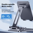 thumbnail image 3 of Adjustable Cell Phone Desktop Stand Aluminum Phone Holder, 3 of 5