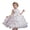 #0265-White, variant on Pounoo Womens Dresses 3/4 Sleeve Floral Embroidery Bow Waist Tulle Skirt Loose Fit Breathable Stretchy Pullovers Elegant Party Style (Not for Adults) Gift