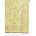 thumbnail image 2 of eloria Woman's Indian Ethnic Chunni, Cotton Blend Ethnic Motifs Golden Dupatta, Stole, Scarf Shawl Wrap, 2 of 4