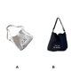 thumbnail image 3 of Qarigey Bolso de hombro para mujer, Camping, compras, viaje, paraguas, botella de agua, libros, bolso de almacenamiento, bolso de mensajero informal para Bolsas de mensajero y de hombro Espesar negro Qarigey AP012359-03, 3 of 6