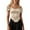 Beige, variant on Tank Tops for Women,Strapless Summer Tube Top Casual Outfit For Women Design Pairs Perfectly With Jeans On Hot Days,Camisole Tops for Women,White,S