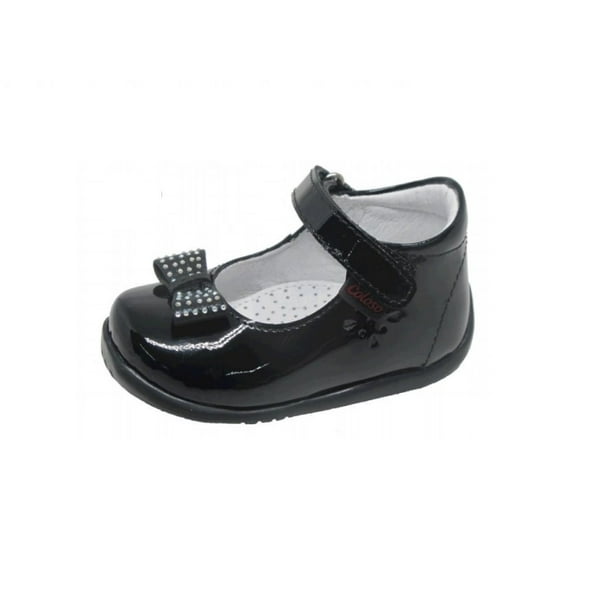 Calzado de BEBE tipo BOTIN color NEGRO CHAROL Coloso 8830-01