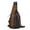 Black, variant on Back New Retro Chest Bag Men's Crazy Horse Leather Canvas Bag