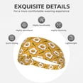 thumbnail image 3 of Cute Fried Egg Onion Headbands for Women Men, Workout Elastic Sweat Band for Yoga Running Cycling Gym Exercise Non Slip Head Bands for Women's Hair, 3 of 5