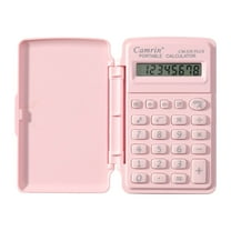 School Supplies under $5 Mini Scientific Calculator High Beauty Student Candy Color Computer Small Portable Flip Counter Up to 65% Off