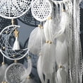 thumbnail image 4 of JUNWELL 5 Pack Dream Net Set Moon Dream Catcher Set Large Dream Catcher Wall Hanging Dream Catcher for aldult Bedroom Wall Dream Catcher Bedroom Dream Catcher, 4 of 5