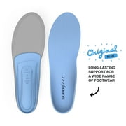 Superfeet All-Purpose Support Medium Arch Insoles (Blue) - Trim-To-Fit Orthotic Shoe Inserts - Professional Grade - Men 5.5-7 / Women 6.5-8