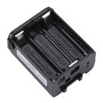 thumbnail image 4 of Estuche de Batería para Walkie Talkie de Radio Bidireccional Kenwood TH-28/TH-48/TH-78HT Capacidad (6*AA) Negro, 4 of 5