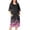 Cherry Blossoms, variant on Women Zipper Robe Short Sleeve Duster Housecoat Short Bathrobes Zip Front Nightgown with Pockets
