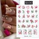 thumbnail image 1 of Harunouta-adhesivo 3D para uñas, calcomanías florales doradas de lavanda, línea geométrica, flor de lámina plateada, deslizadores de manicura, 1 of 4