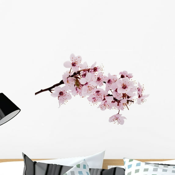 Cherry Blossom Wall Decal by Wallmonkeys Peel and Stick Graphic (24 in W x 16 in H) WM24065