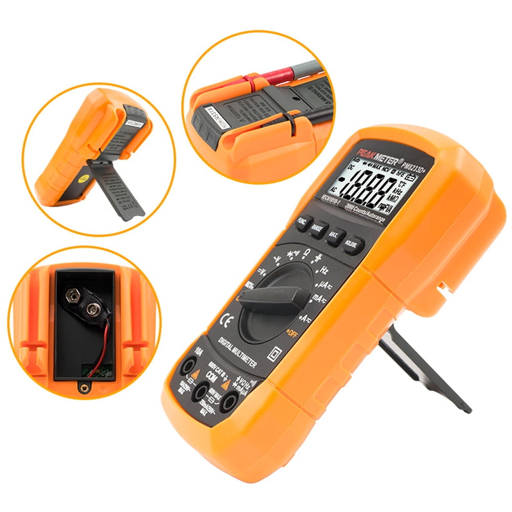 S28esong Auto Ranging Digital Multimeter PM8233D LCD Display Diode Ammeter Voltage Tester for School Laboratory Factory and Other Social Fields S28esong Auto Ranging Digital Multimeter PM8233D LCD Display Diode Ammeter Voltage Tester for School Laboratory Factory and Other Social Fields