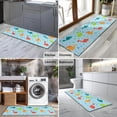 thumbnail image 2 of LightBlue Cartoon Dinosaurs Patterns Pattern Kitchen Rug Mat,Kitchen Runner Rugs Non Skid Washable,Decorative Kitchen Floor Mats for Kitchen,Sink,Laundry,17"X47", 2 of 5