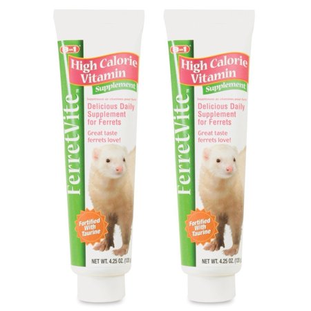 8 in 1 Ferretvite High Calorie Vitamin Supplement, 4.25 oz /2 Pack