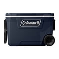 thumbnail image 1 of Hielera Coleman 62 QT Mtlogan con Ruedas Azul, 1 of 4