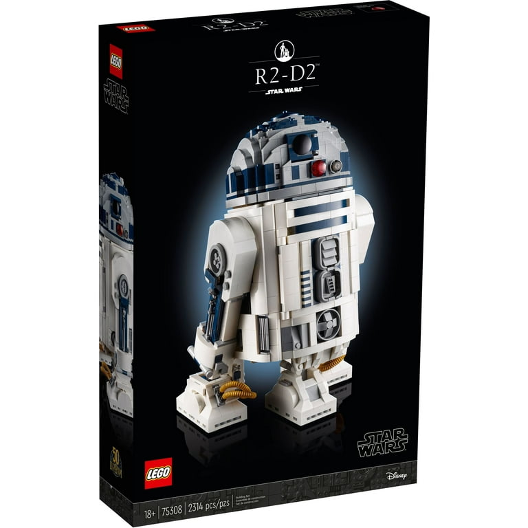 LEGO Star Wars R2-D2 75308 Building Set, Display Model with