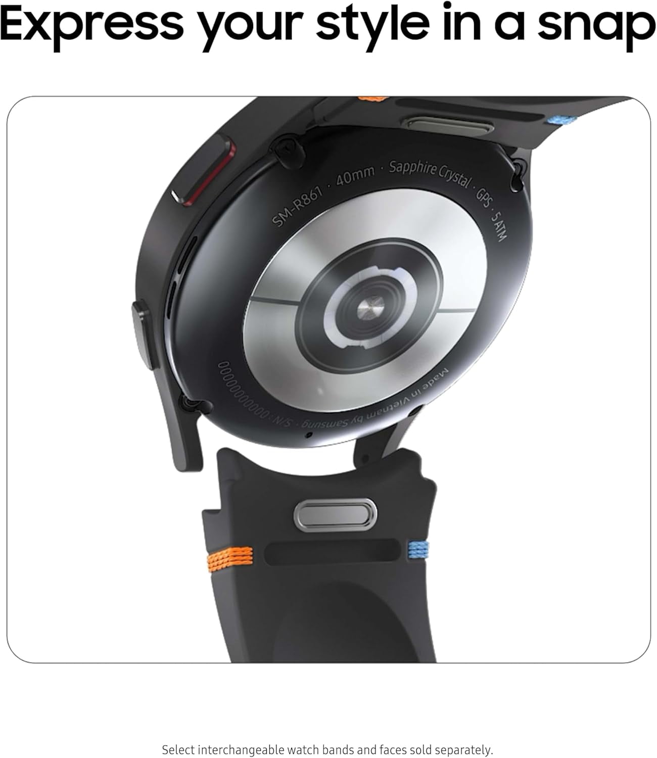 Samsung Galaxy Watch FE (GPS) 40mm Smartwatch with Heart Rate Monitor | Brand New (International Version)