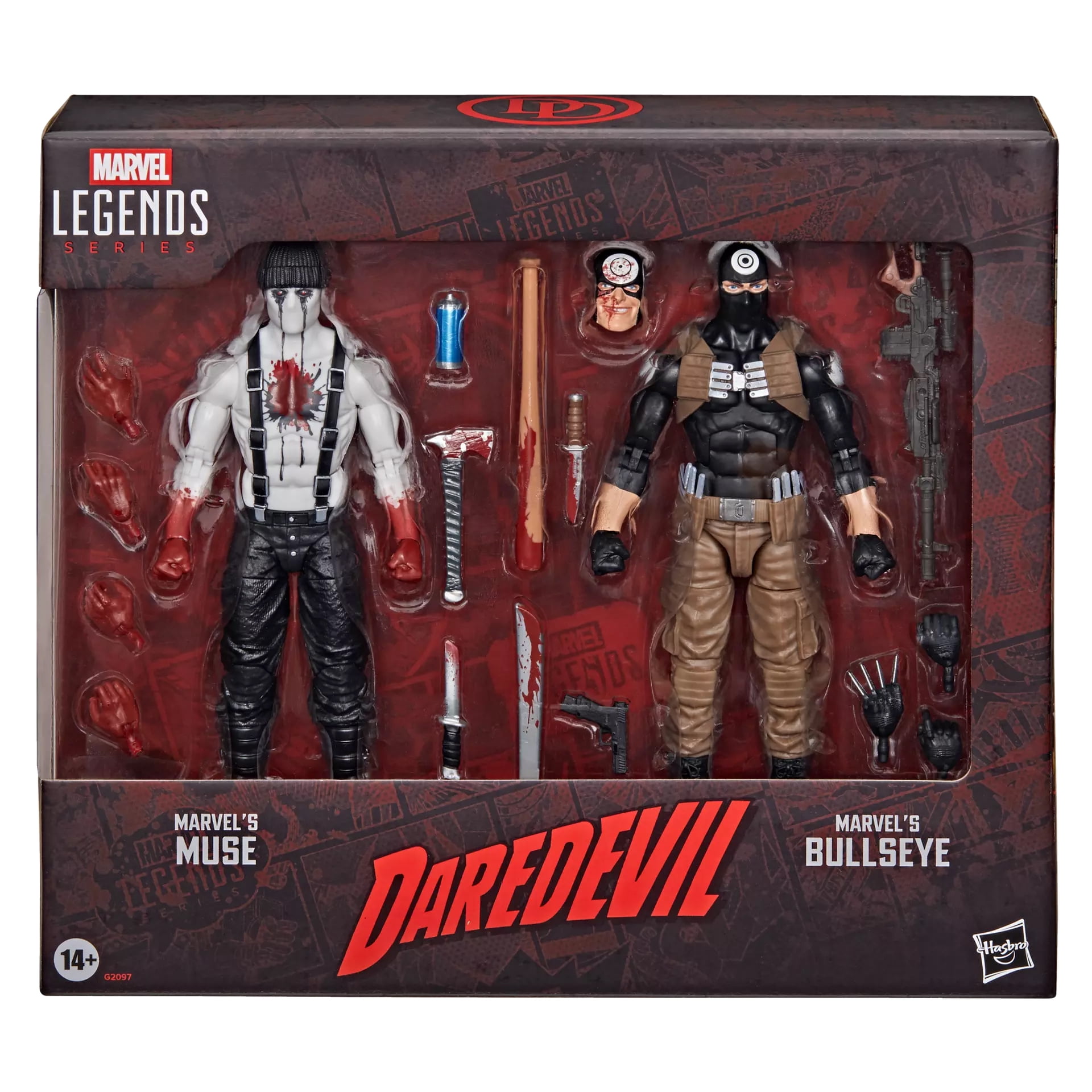 Marvel Legends Series Marvel’s Bullseye and Marvel’s Muse