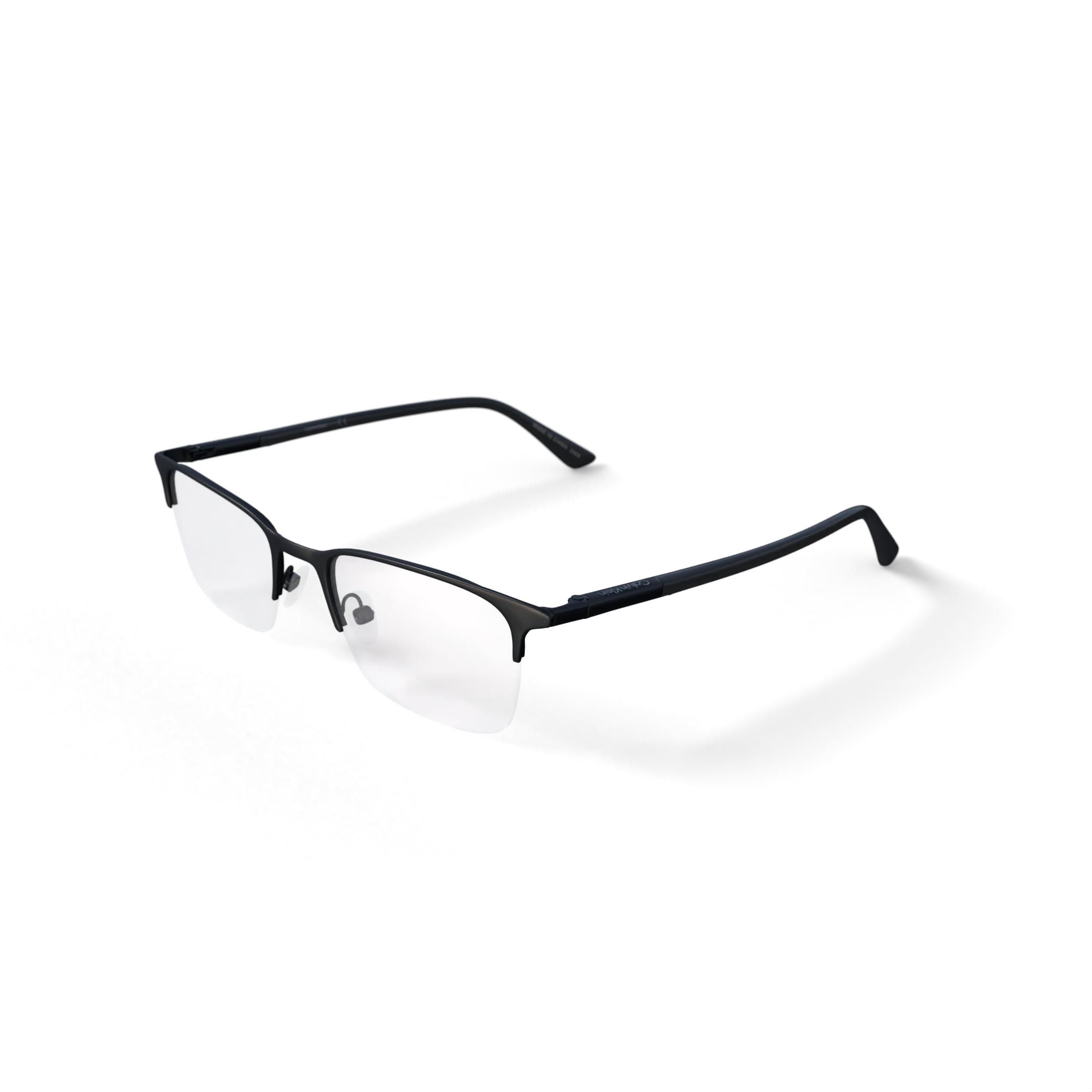 Calvin Klein Mens CK22118 Prescription Eyeglasses with Case, Matte Black