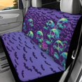 thumbnail image 2 of Psesaysky Halloween Non-Slip Replacement Seat Protectors Set of 2 Waterproof All Weather Car Back Seat Cover for Auto Car Interior, 2 of 7
