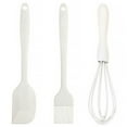 thumbnail image 2 of LINASHI 3pcs Egg Whisk Silicone Spatula Oil Brush Set, Heat Resistant BPA Free Nonstick Rubber Kitchen Utensil for Baking, Cooking, 2 of 8