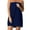 Navy #10, variant on Women'S Adjustable Spa Wrap | Bath Towel Robe | Post Shower Body Wrap for Women | Lightweight Terry Cloth | Home Bathroom & Poolside Cover up