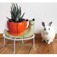 thumbnail image 3 of Estante blanco para plantas en maceta, juego de 3 soportes para macetas de hierro para interiores, estante de jardín de Metal duradero y antioxidante, 3 of 4