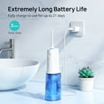 thumbnail image 5 of Cordless Water Flosser for Teeth, IPX7 Oral Irrigator, 320ml Portable Rechargeable Teeth Cleaner, 5 of 7