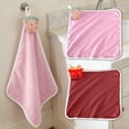 thumbnail image 1 of Sentmoon Bath Towels Bath Towels Thickened Hand Towel Hangable Kitchen Cloth Cartoons Cute Hand Towel for Children Thickened and Hangable Towel for BBQ and Camping, 1 of 7