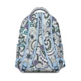 thumbnail image 3 of Paisley Gift Backpack - Stylish Waterproof Bookbag for Women & Men, College Laptop Backpack with Paisley Print, Durable School & Work Bag, 3 of 6
