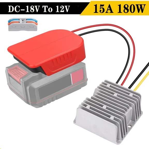 Adapter For Bauer 20V Converter DIY Step Down DC 20V To 12V Voltage Regulator