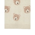 thumbnail image 5 of Wonder Nation Girls Novelty Feather Yarn Bear Icon Sweater, Sizes 4-18 & Plus, 5 of 5