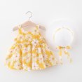 thumbnail image 4 of Vestido de verano para niña, vestido de princesa, vestido de princesa con lazo grande en el pecho de 12 a 34 años y sombrero, 4 of 6