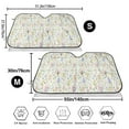 thumbnail image 3 of Daiia Flower Rabbit Windshield Sun Shade for Car SUV Truck (Small ), Car Sun Shade Windshield, Car Shades for Front Windows, Sunshade for Car Windshield, 3 of 7