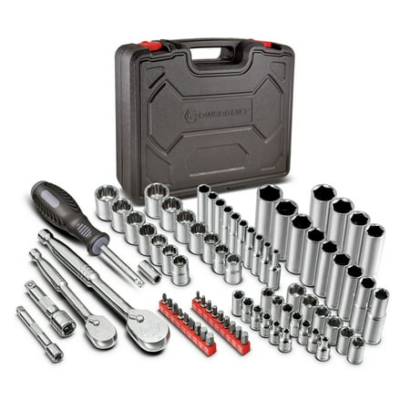 UPC: 0028907499390 | Powerbuilt 80 Piece Auto Mechanic s Service Tool Set – 642452