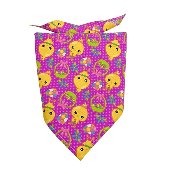 Hearth & Gear Tenues de Lapin de Pâques pour Porche, Vêtements de Statue d'Oie en Ciment, Foulard de Lapin, Foulard pour Animaux de Compagnie, Décoration de Fête de Pâques pour Jardin Extérieur, Collier pour Petits Chiens