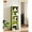 Grren, variant on 5-Tier Narrow Bookshelf for Small Spaces, Vertical Bookcase and Display Shelf for Living Room or Entryway, Green
