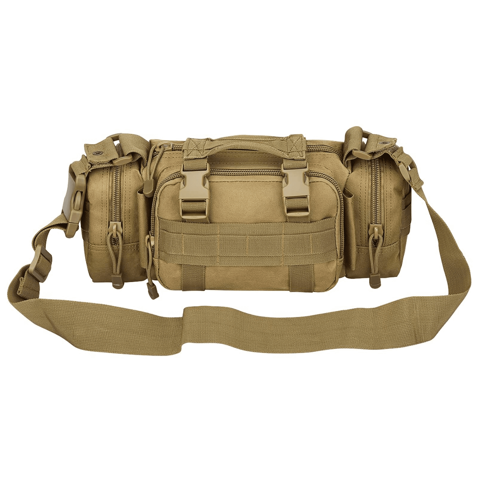 G4Free Waist Pack Sling Bag, Small Crossbody Fanny Pack with Handlebar Strap for Outdoor Hiking and Travel